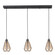 Adwickle Three Light Pendant in Black (217|43777A)