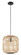 Bordesley One Light Pendant in Black (217|43216A)