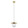 Arenales One Light Mini Pendant in Brushed Brass (217|39952A)