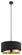 Manderline One Light Pendant in Black (217|39925A)