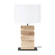 Contessore One Light Table Lamp in Black / Wood (217|39917A)