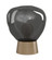 Magacela One Light Table Lamp in Black & Light Wood (217|390321A)