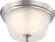 Surrey Two Light Flush Mount in Brushed Nickel (72|60-4152)