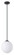 Rondo One Light Pendant in Black (217|206425A)