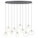 Portocolom LED Pendant in Black, Shiny Gold (217|206114A)