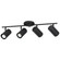 Calloway LED Fixed Track Light in Structured Black (217|205134A)