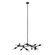 Bocadella 12 Light Pendant in Matte Black (217|204295A)