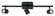 Vergiano LED Fixed Track Light in Black (217|203397A)