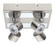 Pierino LED Ceiling Track Light in Matte Nickel & Chrome (217|201736A)