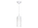 Robertson Blvd. One Light Pendant in White (192|HF9112-WHT)