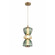 Rosewood LED Pendant in Aged Brass (192|HF8970-GYG)