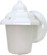 One Light Wall Lantern in White (72|60-3466)
