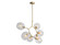 Fairfax Ave. Seven Light Chandelier in Brushed Brass (192|HF8070-BB)