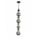 Avra LED Pendant in Black (192|HF7904-BK)