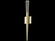 Encino LED Wall Sconce in Brushed Brass (192|HF3080-BB)