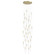 Main St. LED Pendant in Brushed Brass (192|HF2031-SNW-BB)