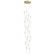 Main St. LED Pendant in Brushed Brass (192|HF2021-SNW-BB)