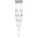 Aspen LED Pendant in Polished Chrome (192|HF1903-41-AP-CH-C)