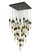 Aspen LED Pendant in Black (192|HF1903-41-AP-BK)