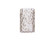 Ventura Blvd. Two Light Wall Sconce in Polish Nickel / White Slik Shade (192|HF1705-PN)