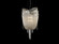 Wilshire Blvd. Four Light Chandelier in Polish Nickel/Crystal (192|HF1608-NCK)