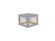 Avenue Outdoor LED Pillar Mount in Silver (192|AV9904-SLV)