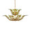 Babylon 11 Light Chandelier in Green/Contemporary Gold Leaf/Contemporary Gold (142|9000-1310)