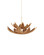 Cubana Eight Light Chandelier in Natural/Coco Cream (142|9000-1298)