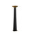 Calyx Torchiere LED Floor Lamp in Black/Antique Brass (142|8000-0167)