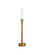 Paseo One Light Table Lamp in Polished Antique Brass/Frosted (142|6700-0013)