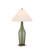 Olive One Light Table Lamp in Green/Antique Brass (142|6000-1010)