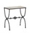 Agora Side Table in Natural/Rustic Bronze (142|4000-0243)