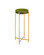 Rina Drinks Table in Green/Brass (142|4000-0228)