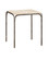 Crema Side Table in Natural/Bronze (142|4000-0221)