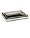 Lacquer Tray Set of 2 in Ivory/Black (142|1200-1019)