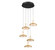 Mantova LED Chandelier in Matte Black (541|12268-02)