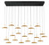 Mantova LED Chandelier in Matte Black (541|12260-02)