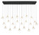 Manarola LED Chandelier in Matte Black (541|12245-02)