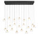 Manarola LED Chandelier in Matte Black (541|12244-02)