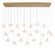 Adelfia LED Chandelier in Painted Antique Brass (541|12243-030)