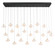Adelfia LED Chandelier in Matte Black (541|12243-02)