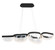 Aveah LED Chandelier in Sand Black (541|12238-08)
