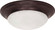 Twist and Lock Old Bronze One Light Flush Mount in Old Bronze (72|60-280)