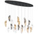 SORRENTO LED Chandelier in Matte Black (541|12220-023-02) SORRENTO LED Chandelier in Matte Black (541|12220-023-02)
