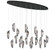 Sorrento LED Chandelier in Black (541|12220-019-02)