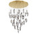 SORRENTO LED Chandelier in Plated Brushed Gold (541|12219-019-07)