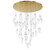 SORRENTO LED Chandelier in Plated Brushed Gold (541|12219-017-07)