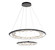 Nettuno LED Chandelier in Painted Brushed Grey (541|12164-040)