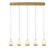 Lucidata LED Chandelier in Painted Antique Brass (541|12141-030)