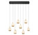 Lucidata LED Chandelier in Matte Black (541|12140-02)